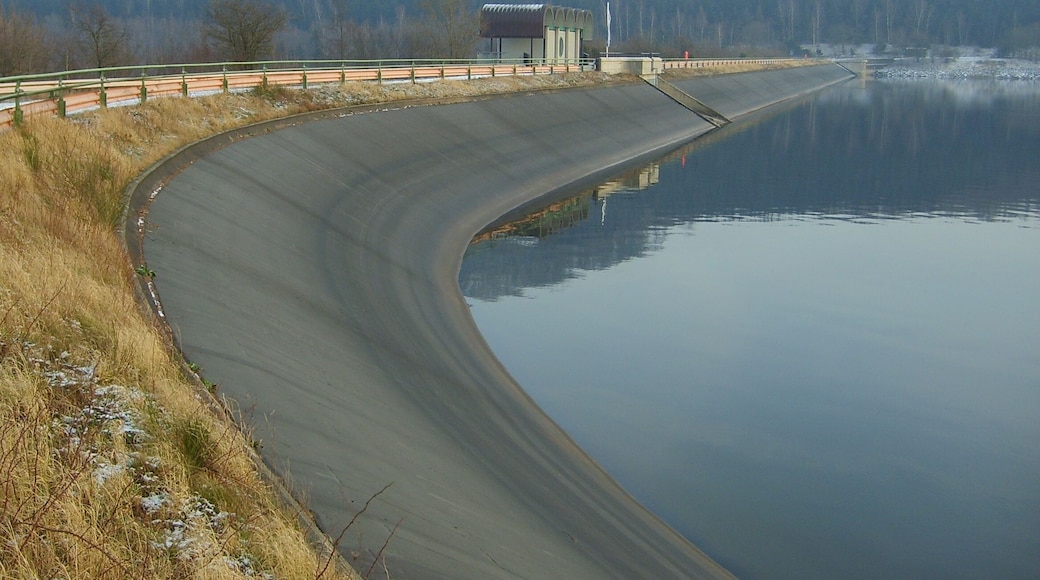 Granetalsperre, Staumauer