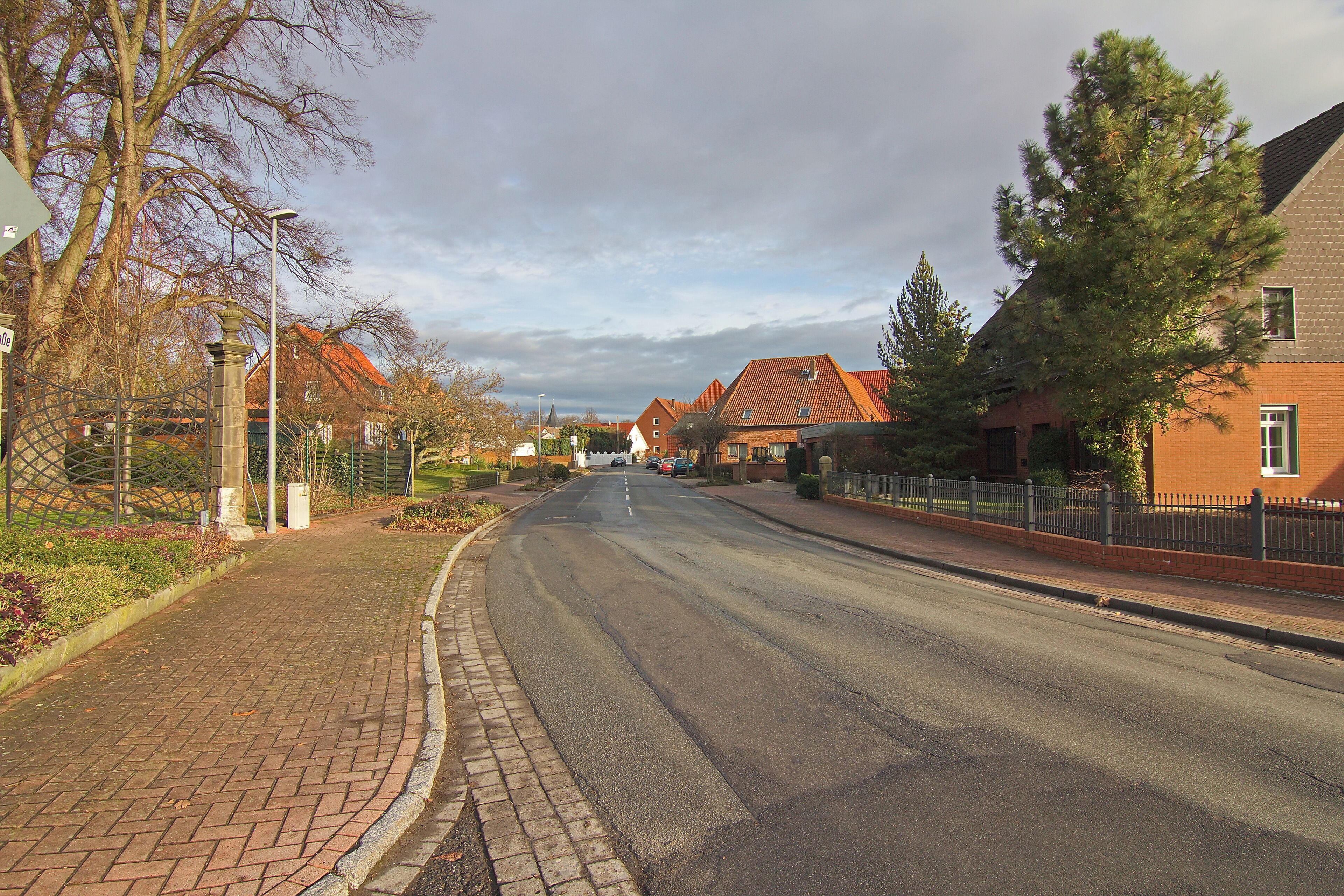 Ortsansicht in Leveste (Gehrden), Niedersachsen, Deutschland