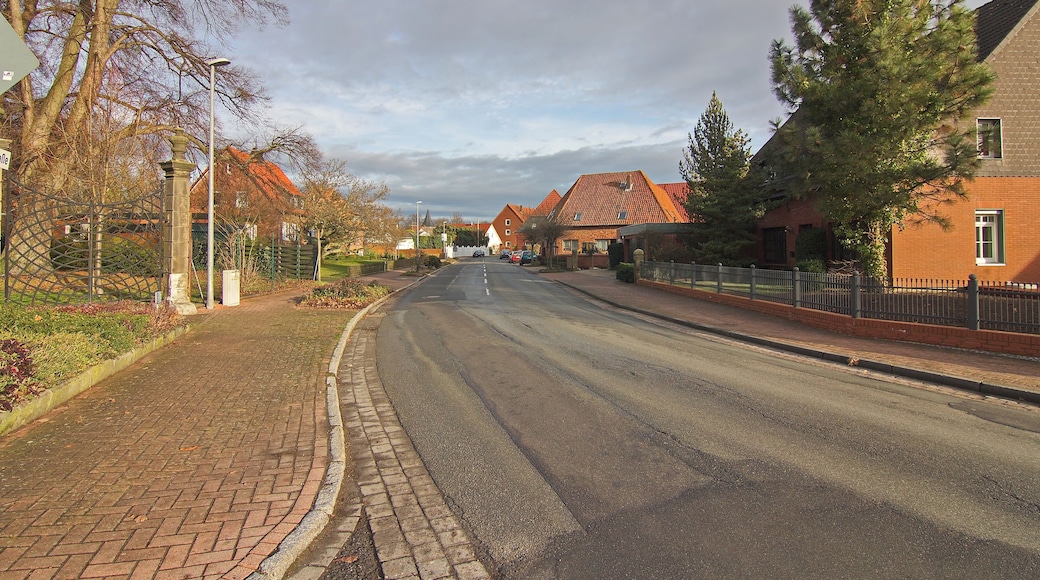 Ortsansicht in Leveste (Gehrden), Niedersachsen, Deutschland