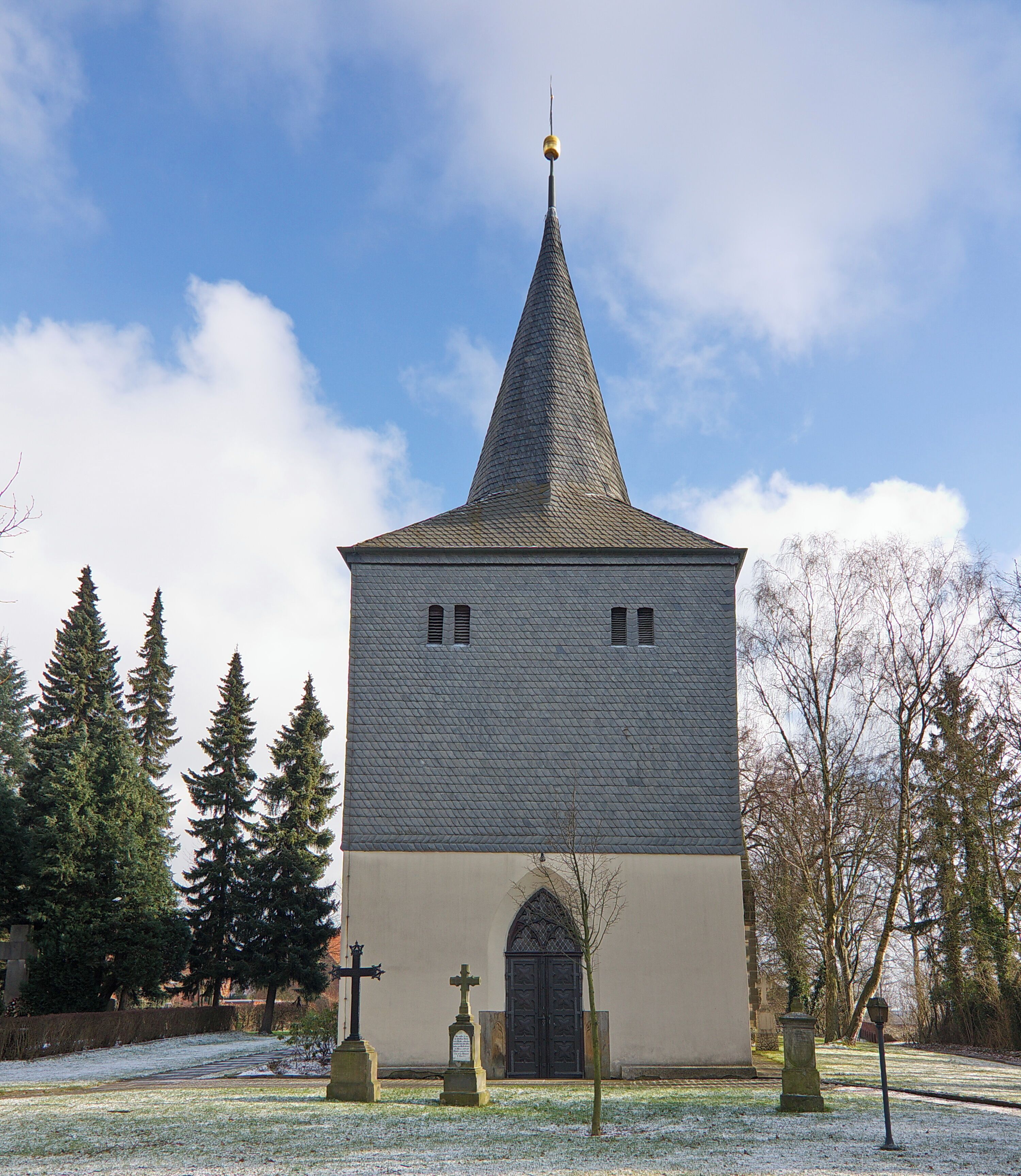 Kirche „Johannes der Täufer“ in Oberg (Ilsede), Niedersachsen, Deutschland