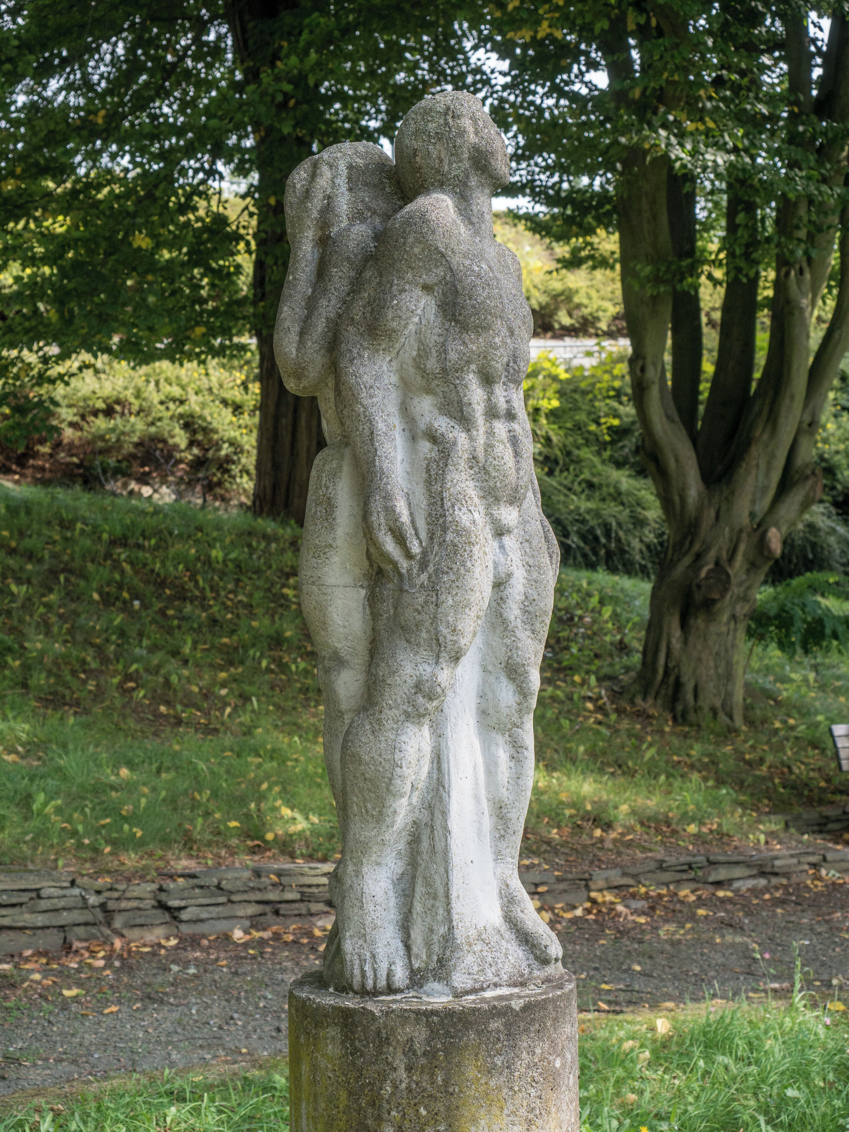 Sculpture in the park of Jocketa (Vogtland)