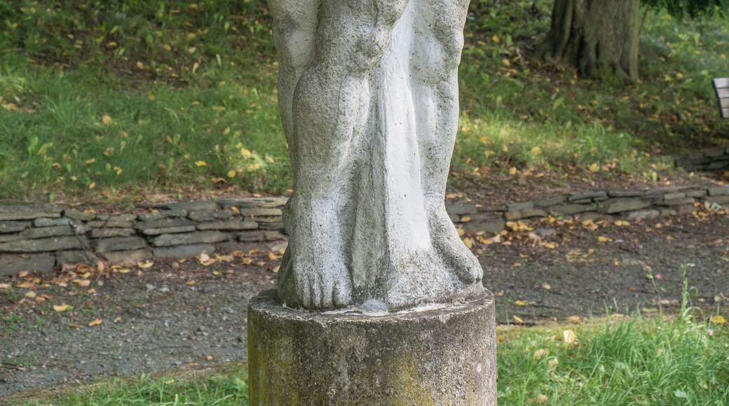 Sculpture in the park of Jocketa (Vogtland)