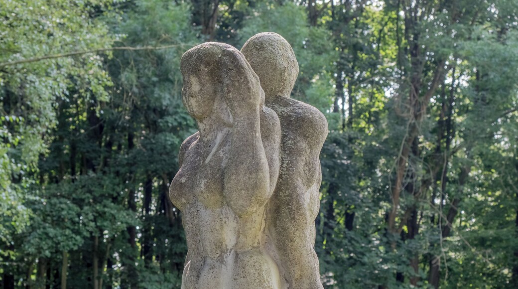 Sculpture in the park of Jocketa (Vogtland)