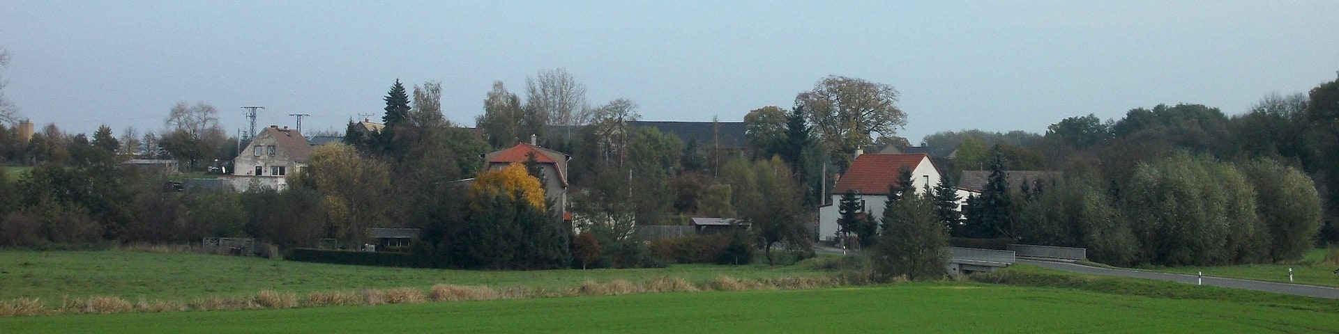 Denkwitz (Grimma, Leipzig district, Saxony) from the south-west