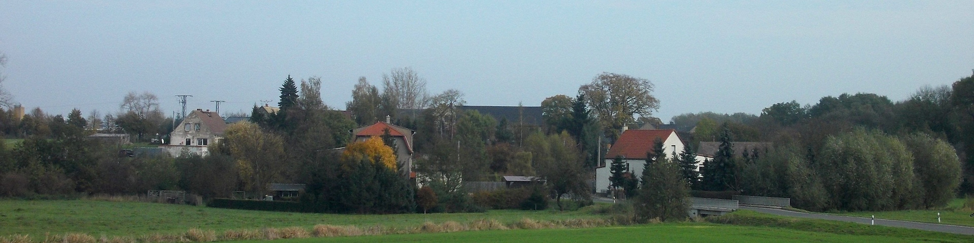 Denkwitz (Grimma, Leipzig district, Saxony) from the south-west