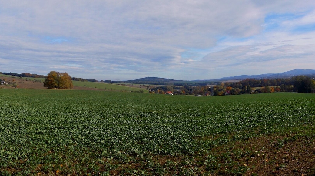 Panorama vom Oberlausitzblick Rammenau