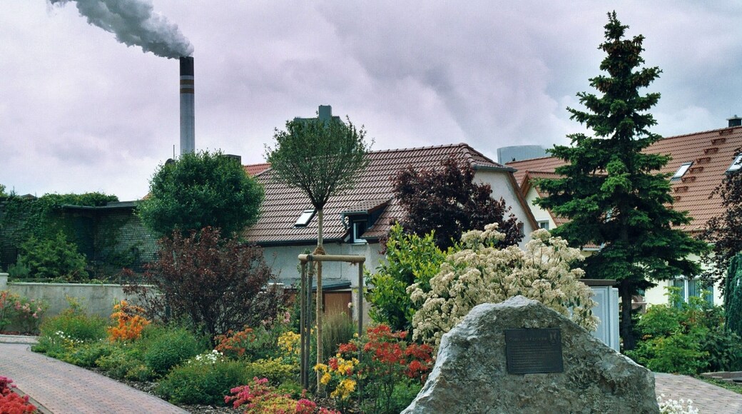 Korbetha (Schkopau), memorial stone