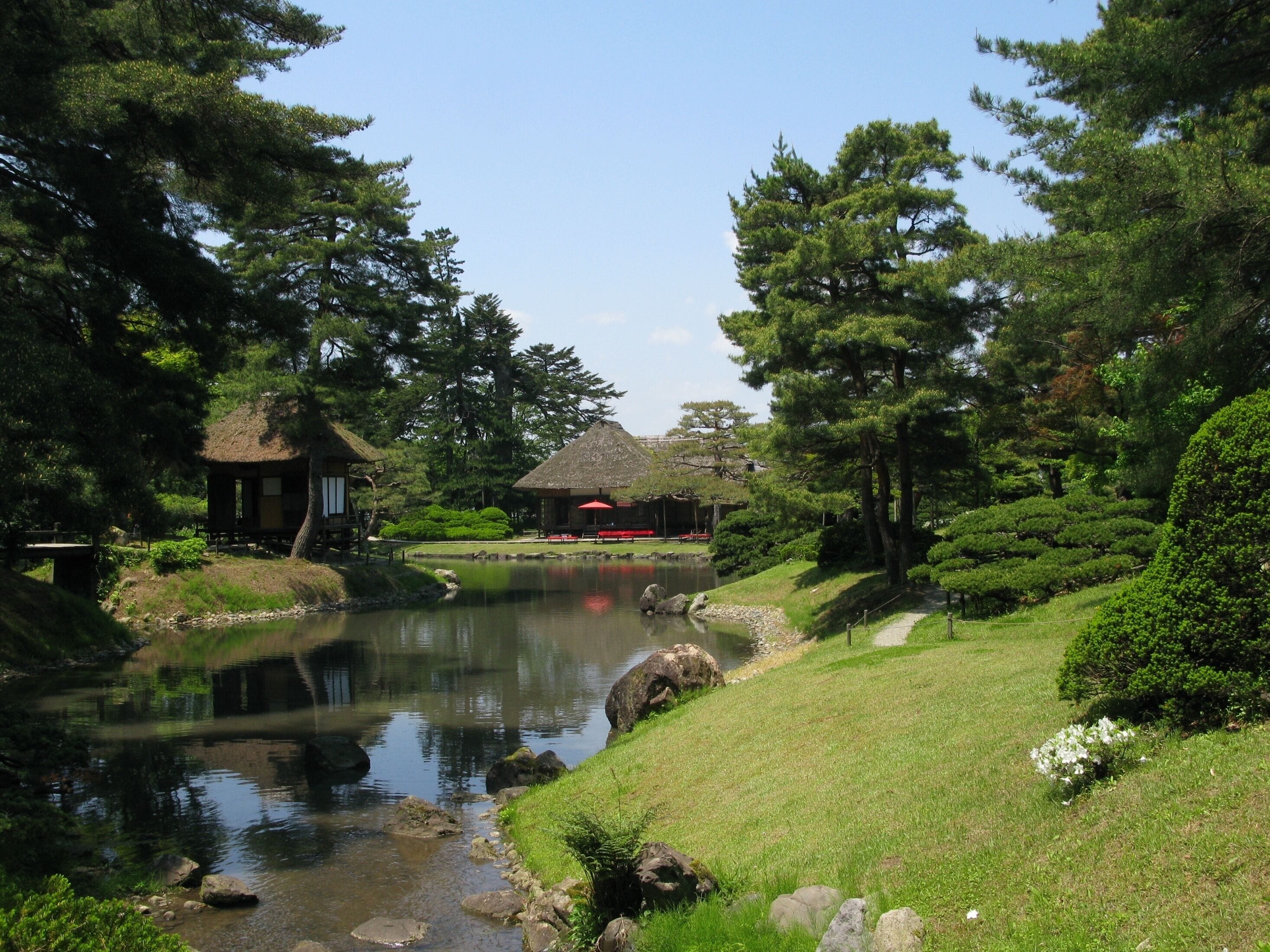 Aizu Matsudaira's Royal Garden, Aizuwakamatsu city, Fukushima pref., Japan