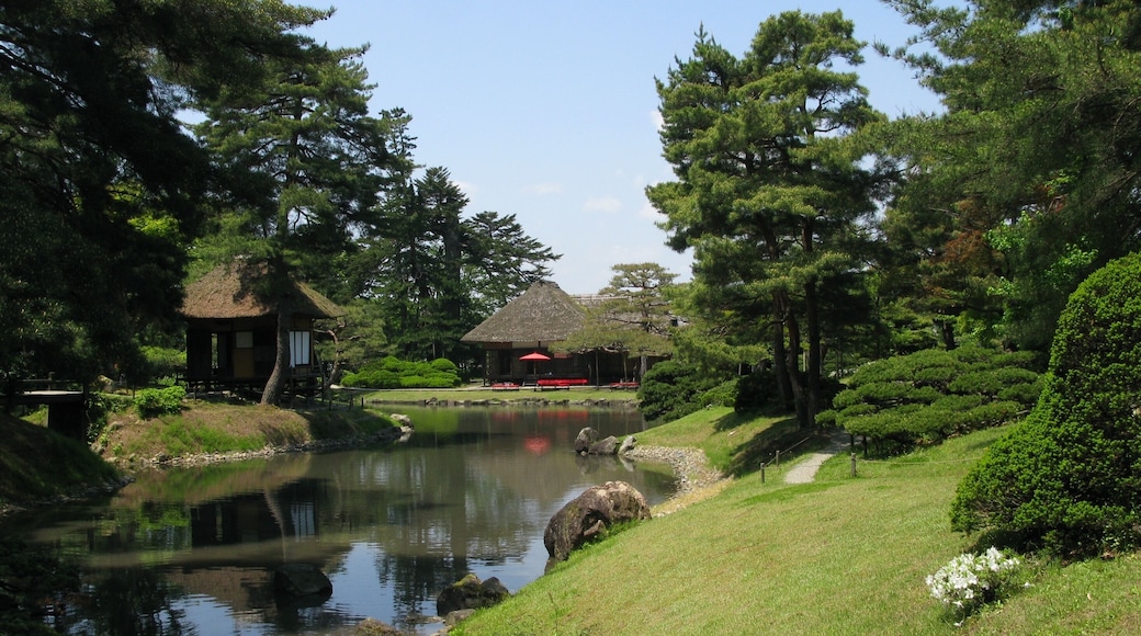 Aizu Matsudaira's Royal Garden, Aizuwakamatsu city, Fukushima pref., Japan