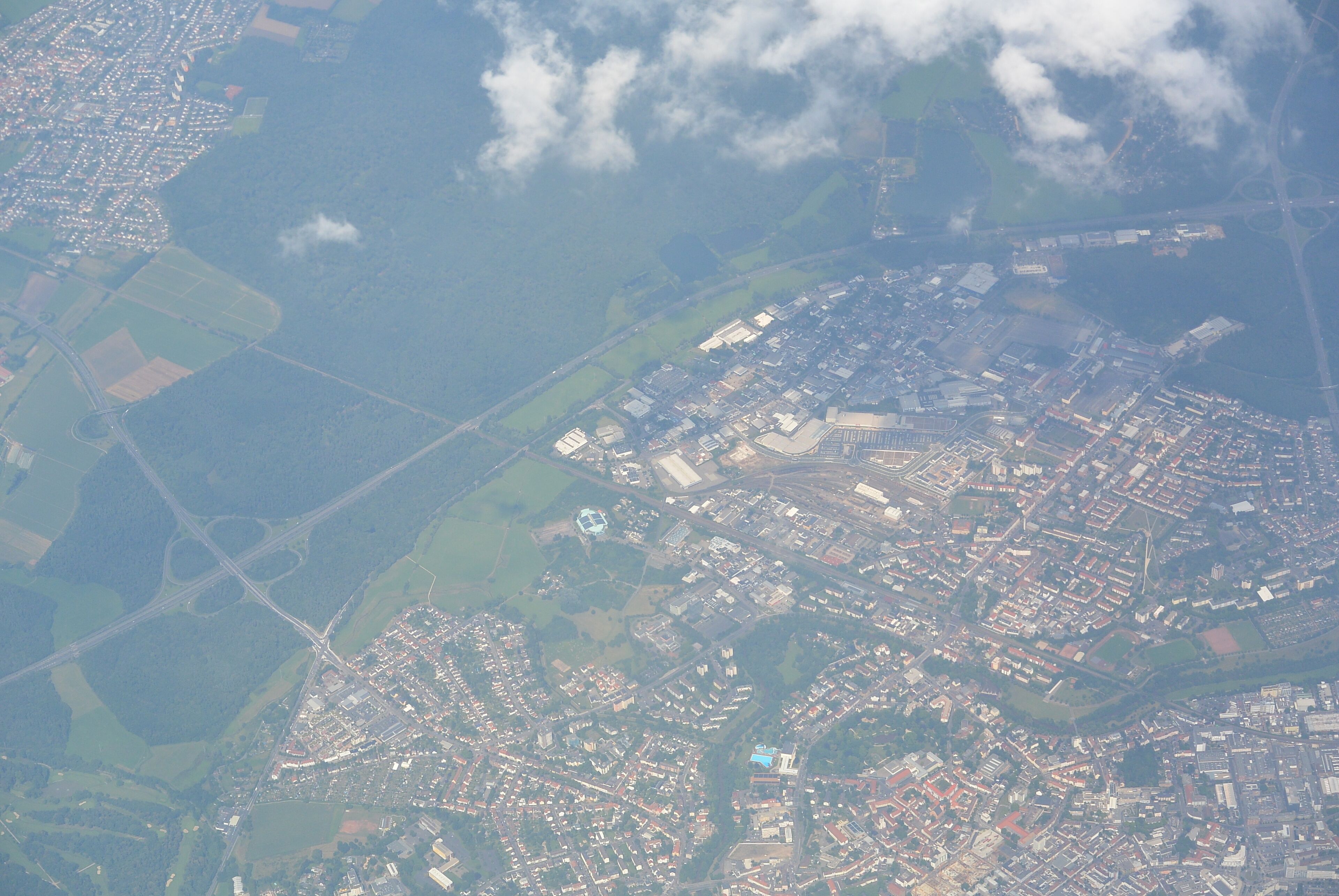 Luftfoto Mühlheim am Main