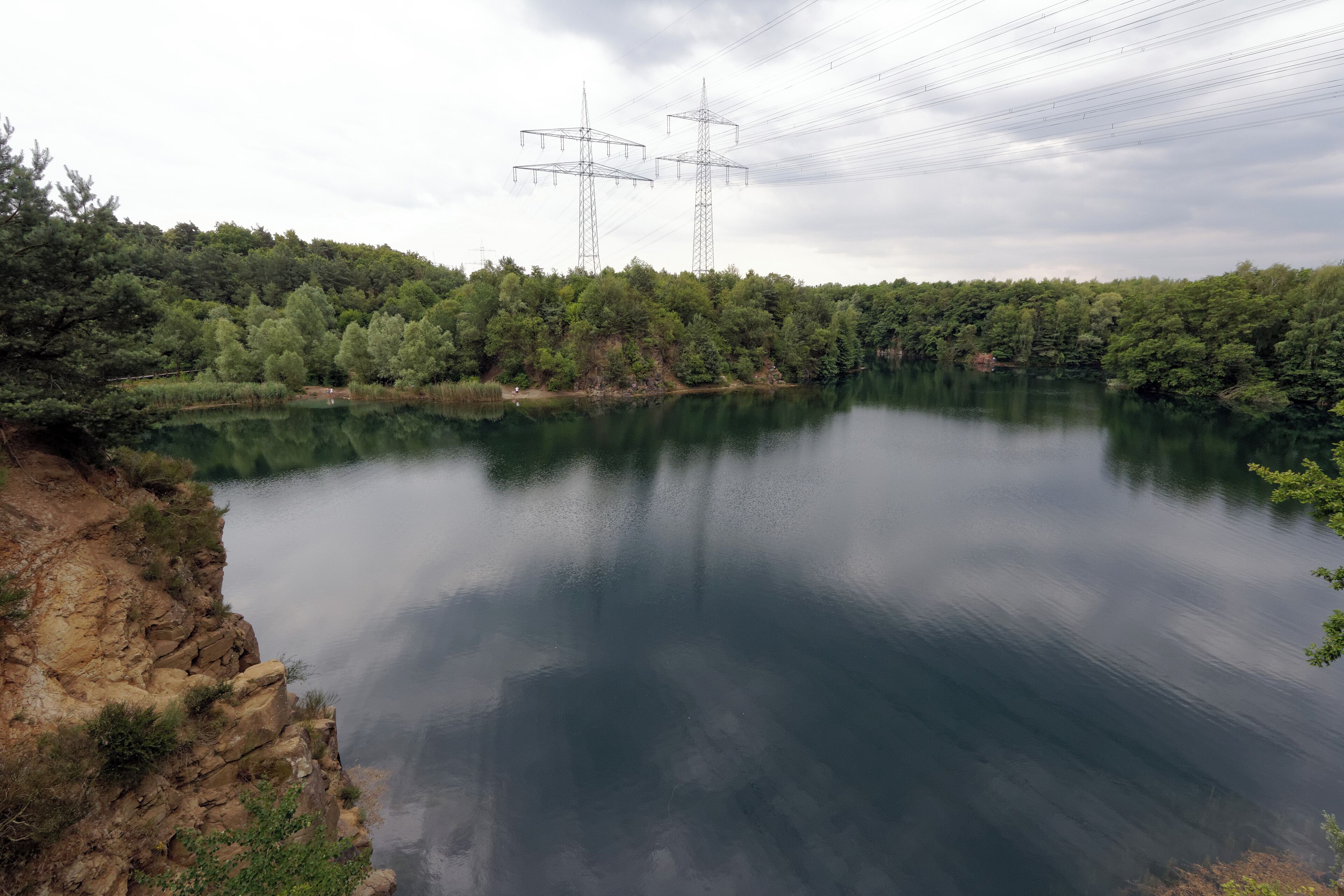Vogelsberger See bei Mühlheim (Hessen), Ortsteil Dietesheim.