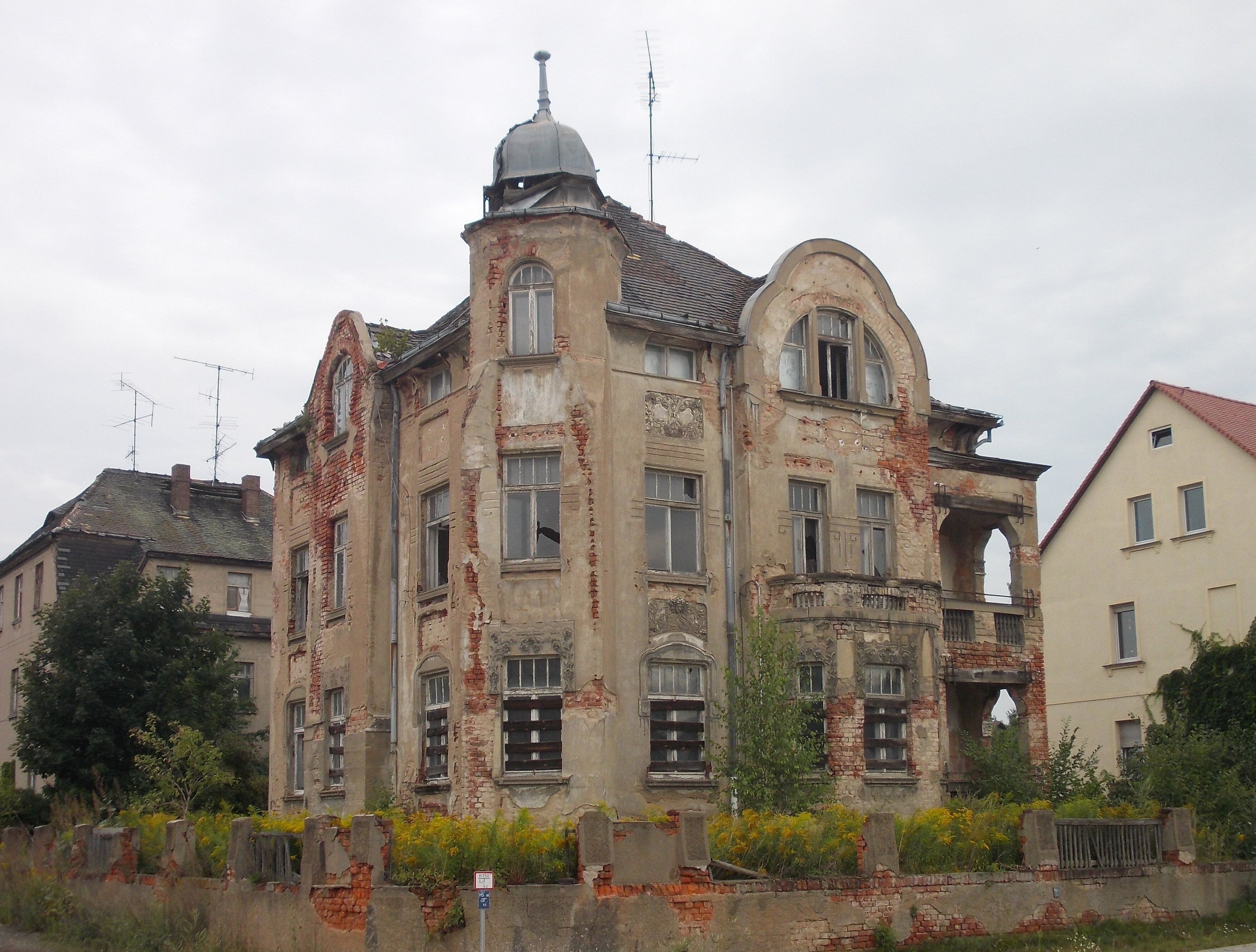 Old villa in Grossbothen (Grimma, Leipzig district, Saxony)
