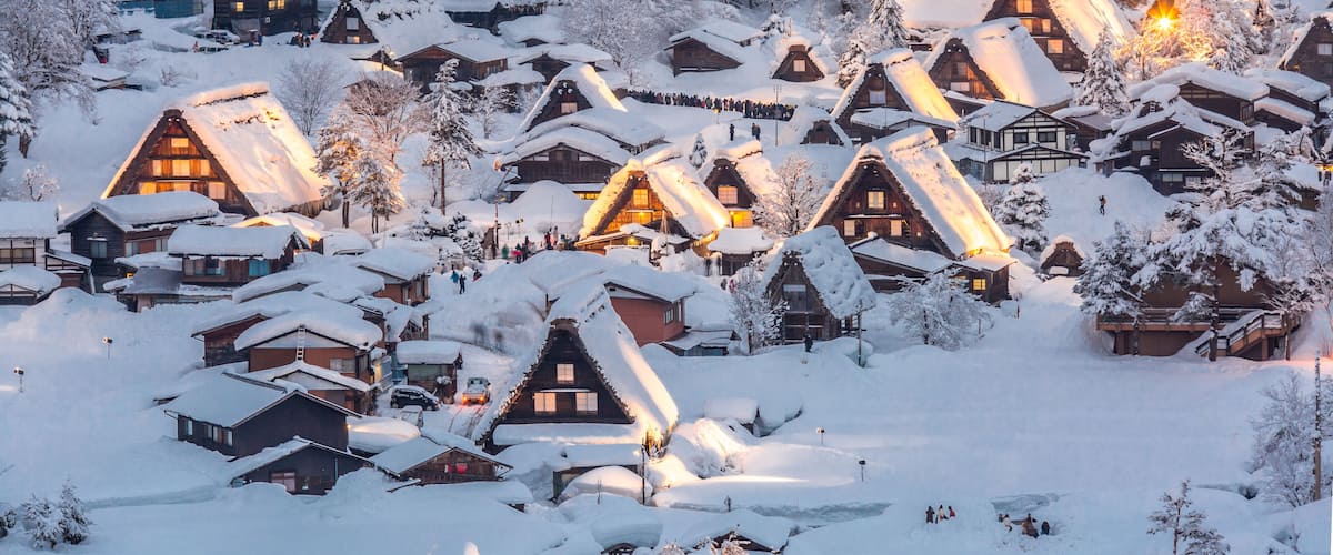 Shirakawago light-up