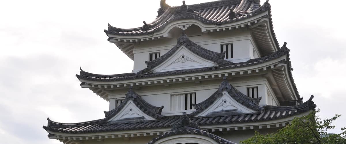 Front of the keep, Uwajima castle
