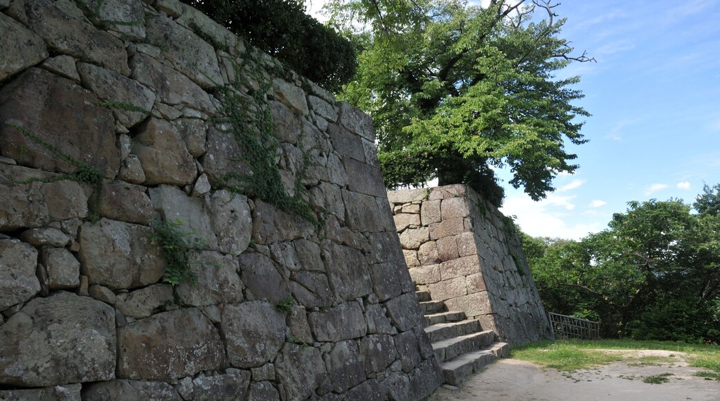 Stone wall of Ichi-no-mon, Uwajima castle