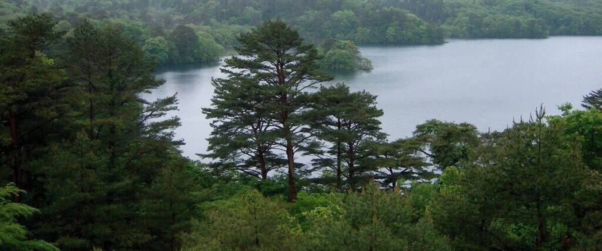 裏磐梯 檜原湖畔