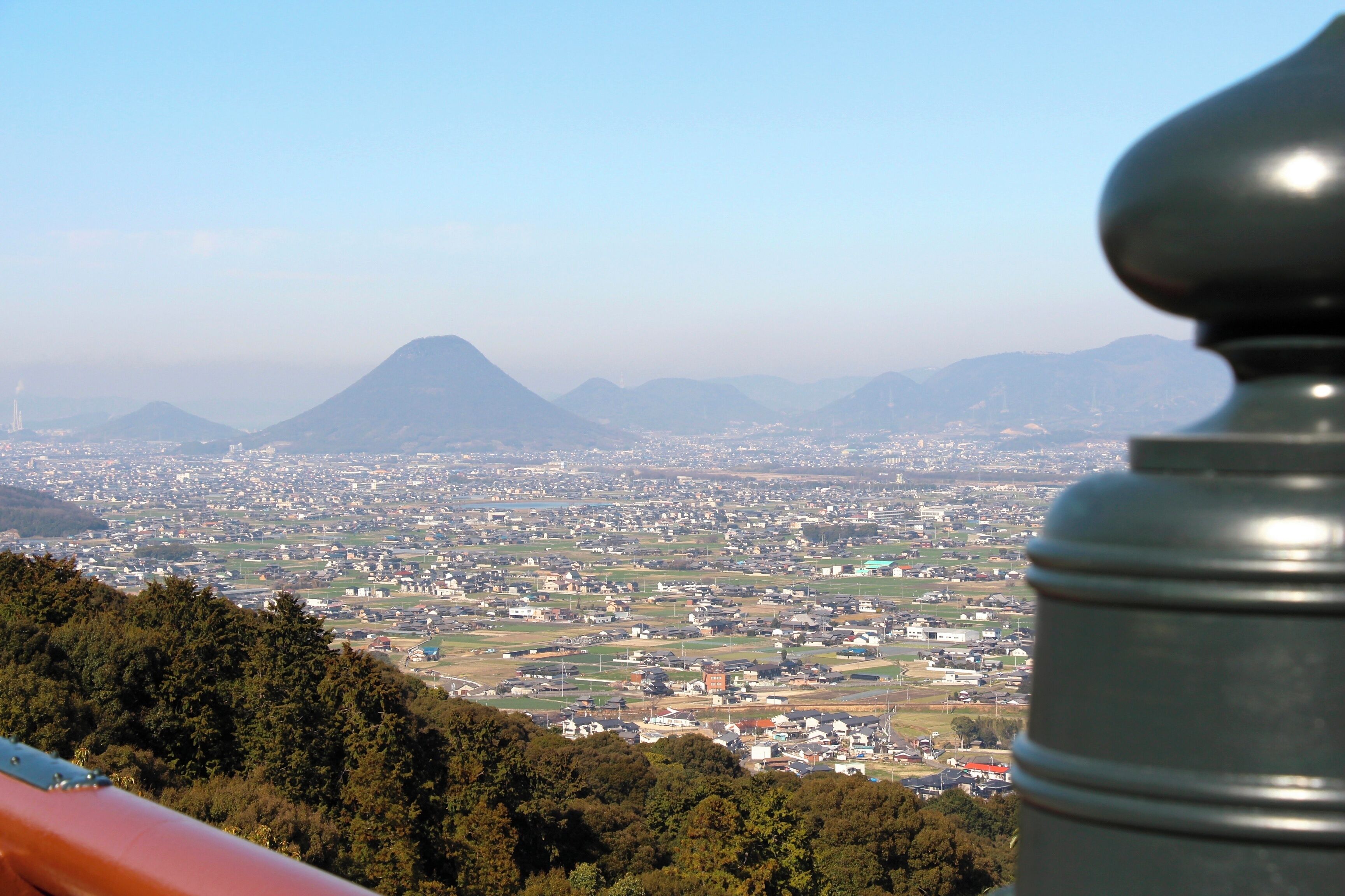 金刀比羅宮から臨む讃岐平野