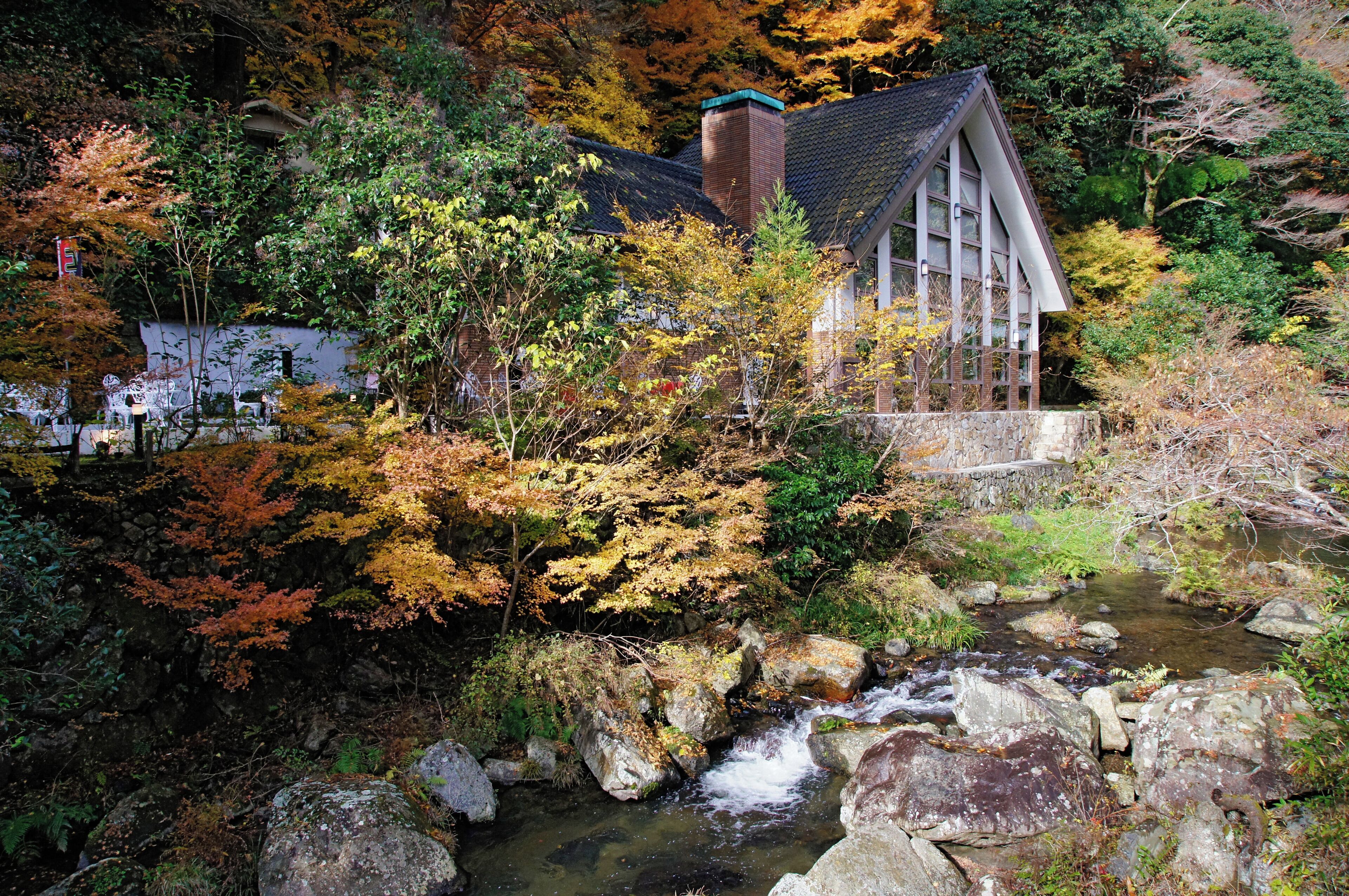Meiji no Mori Minō Quasi-National Park in Minoh, Osaka prefecture, Japan