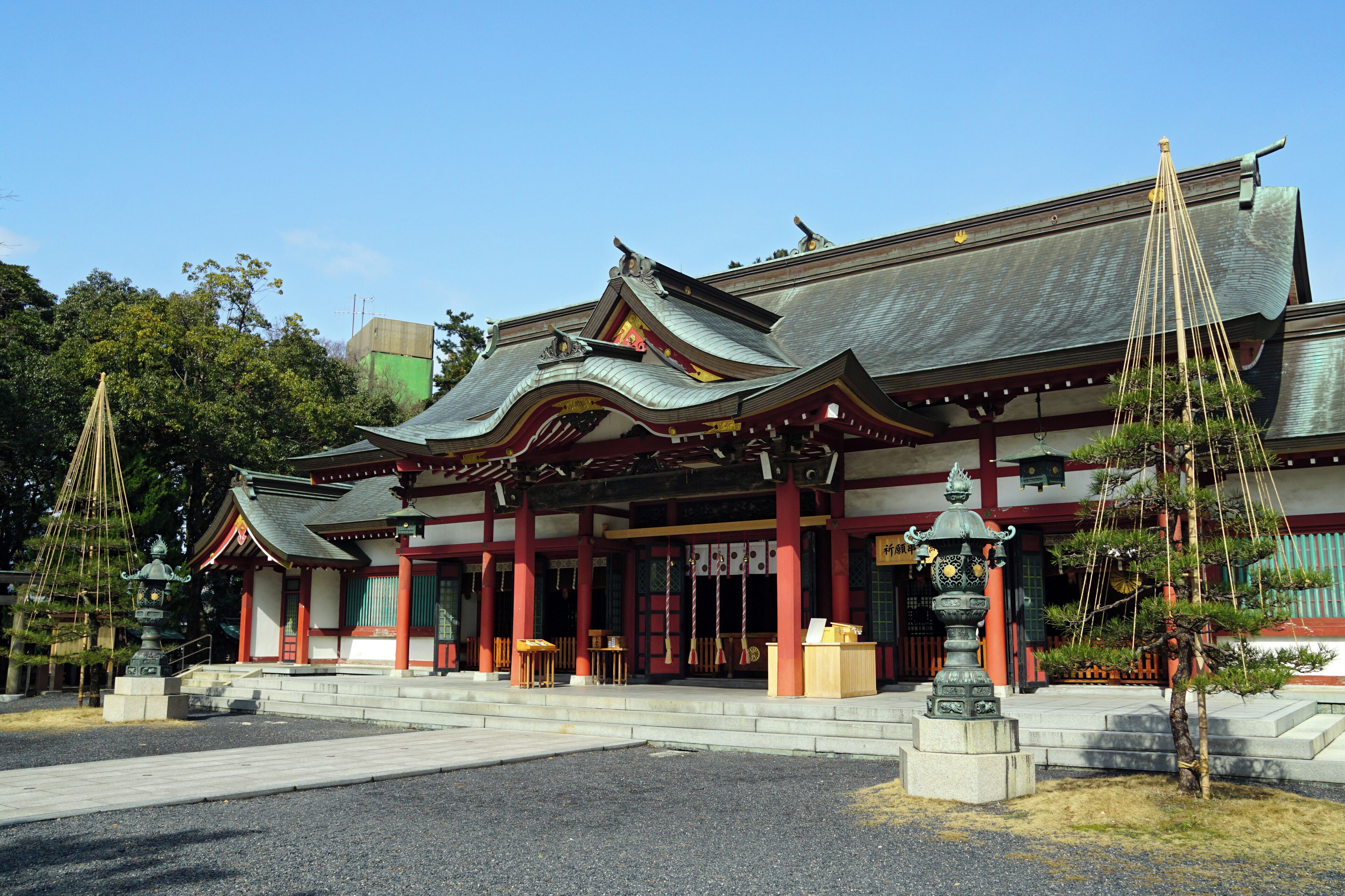 Kehi-jingu in Tsuruga, Fukui prefecture, Japan.