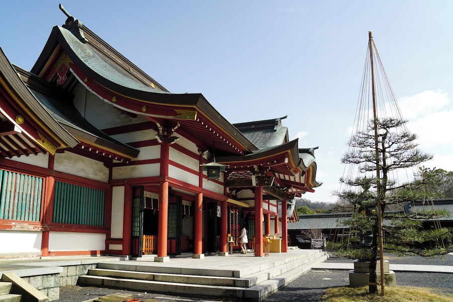 Kehi-jingu in Tsuruga, Fukui prefecture, Japan.