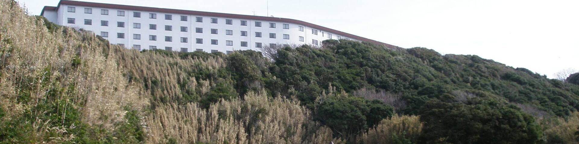 南房総市大房岬と富浦ロイヤルホテル