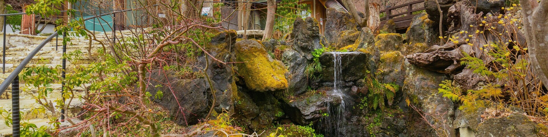 Itchiku Kubota Art Museum showing a fountain