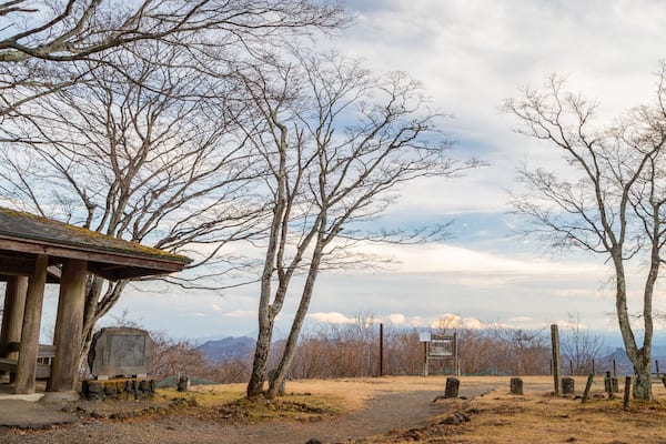 Usui Pass Observation Platform showing tranquil scenes