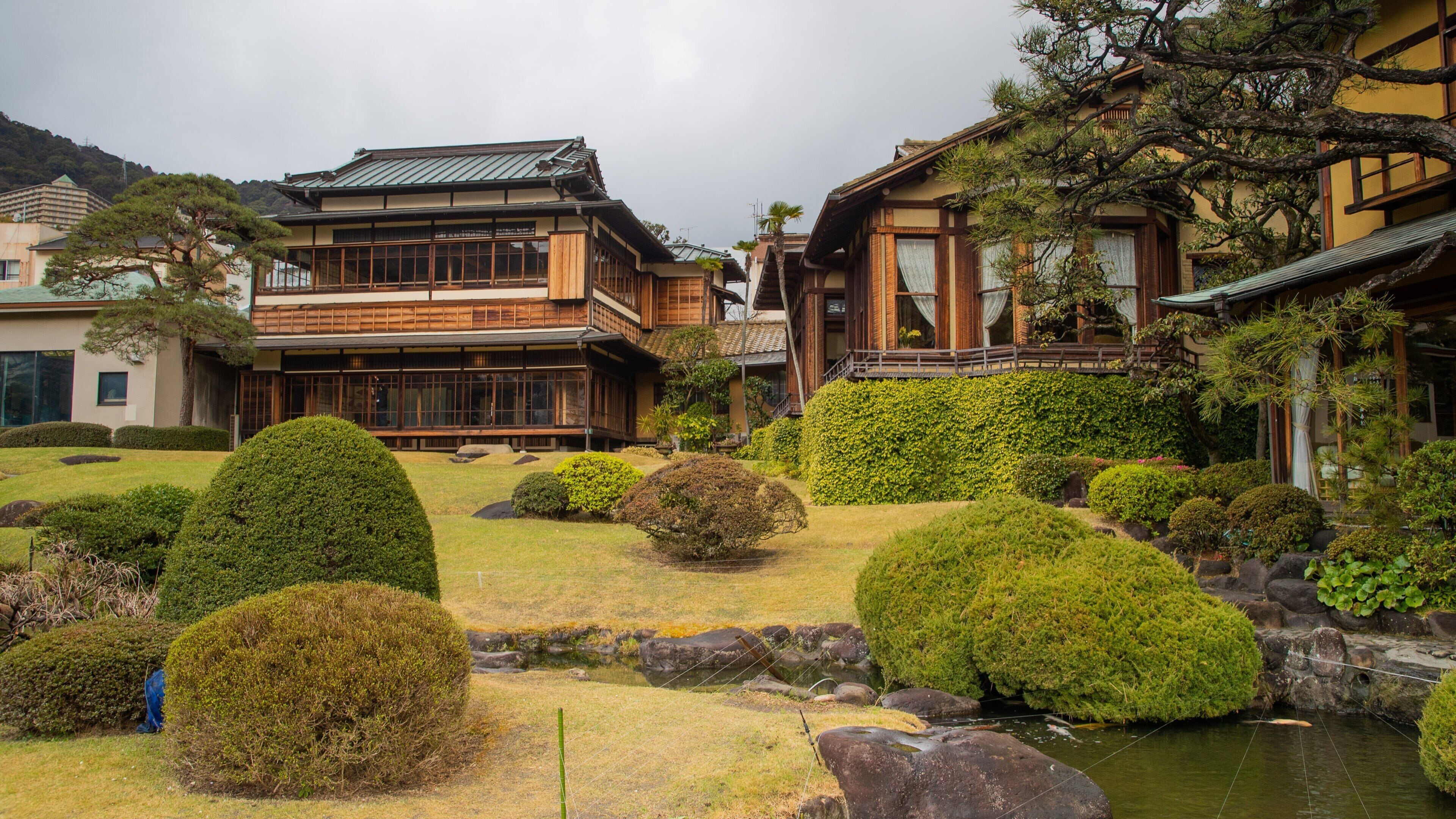 Kiunkaku Former Ryokan featuring a park