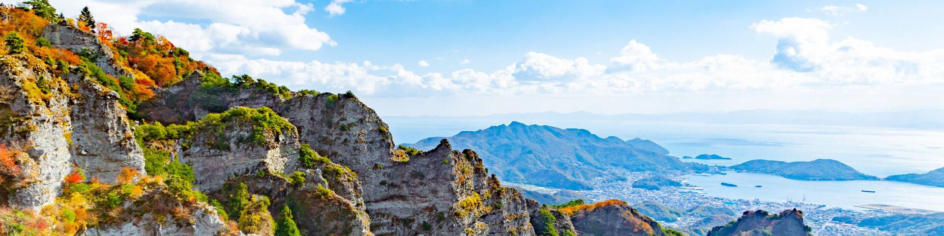 日本の風景 小豆島の寒霞渓