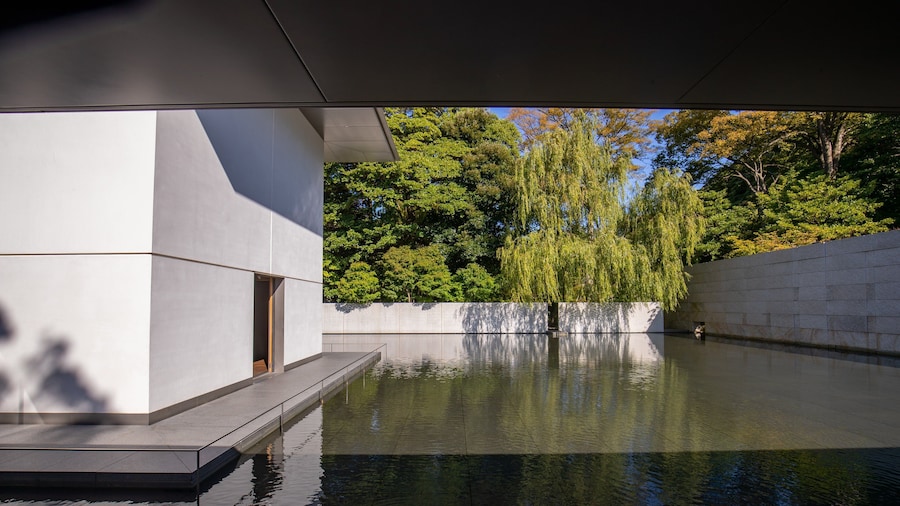 Seisonkaku Villa which includes a fountain