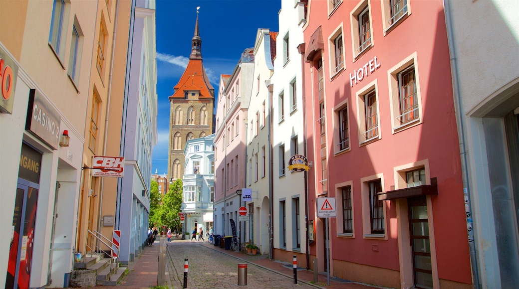Rostock showing heritage architecture
