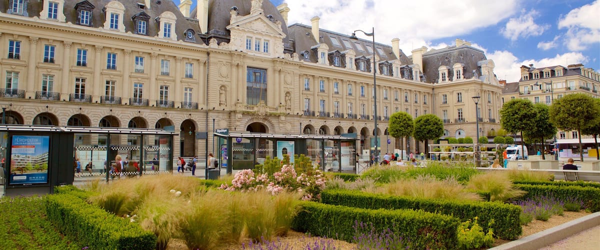 Rennes que incluye elementos patrimoniales