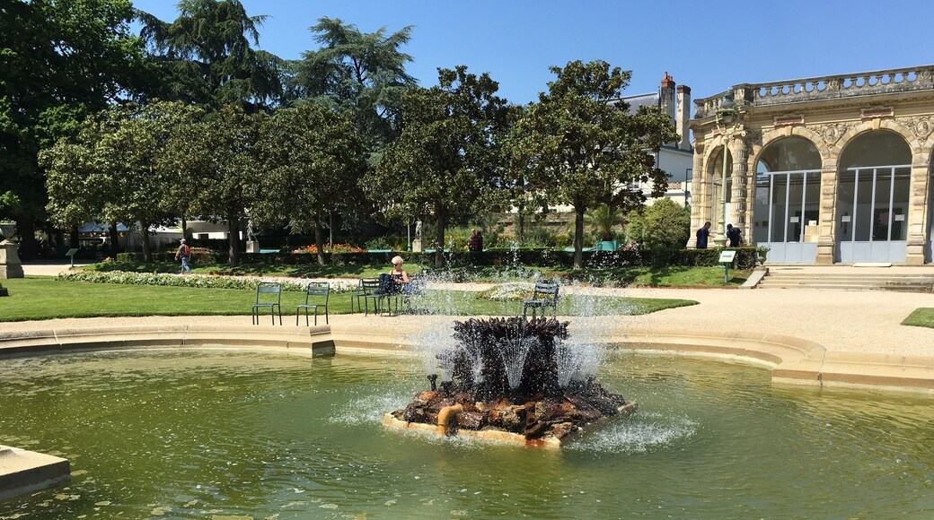 Beautiful fountain Rennes France