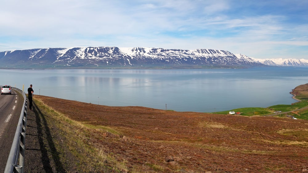 North Iceland flord - Eyjafjordur