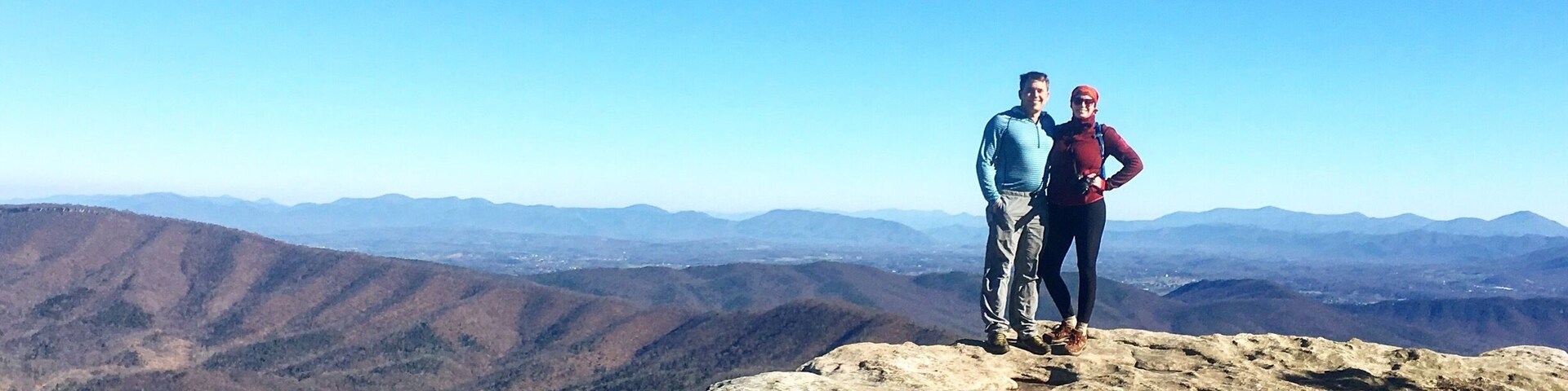 4 mi in on the Appalachian trail, it's an easy hike but takes a little bit