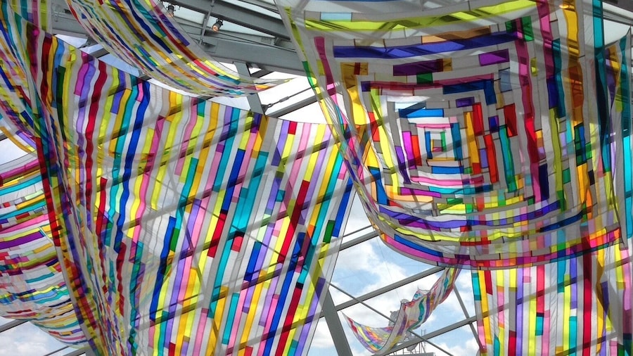 Lovely entrance to a wonderful museum to see the Norman Rockwell exhibit.