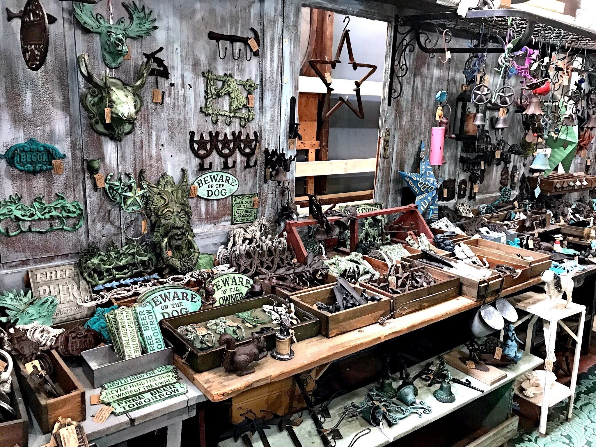 This place is full of junk.... but awesome junk that's worth $$$$$.  Check it out.  You've seen the show.... now see the shop. 