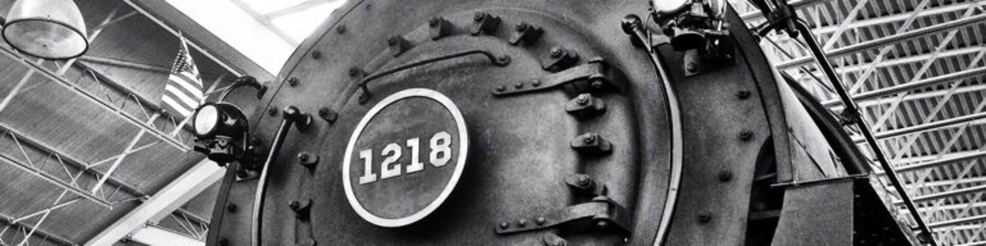 One of the many trains on display. It's not the best museum by any means but for $8, you can't complain.