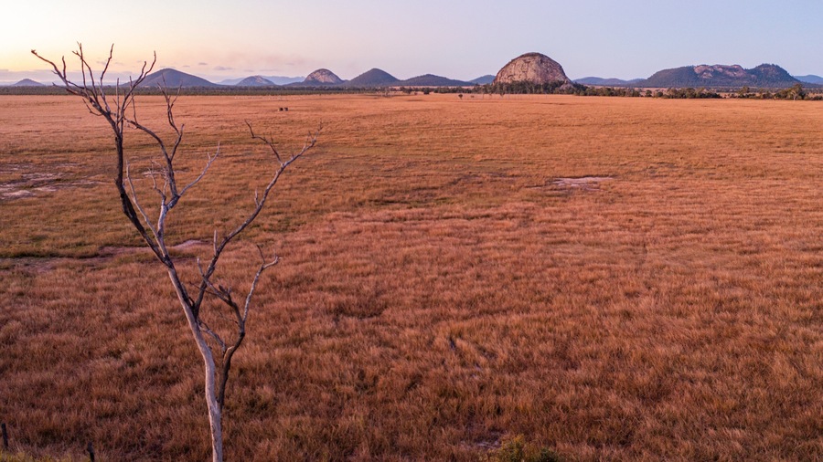 Capricorn Coast featuring tranquil scenes and a sunset