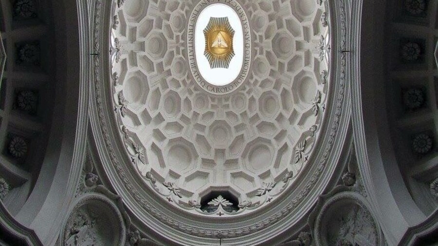 This beautiful baroque church in Rome is relatively small compared to the city's many others, but it was one of my favorites when I visited. Make sure to look up at the beautiful ceiling which has a unique baroque oval dome instead of the usual circular shape!
#patterns