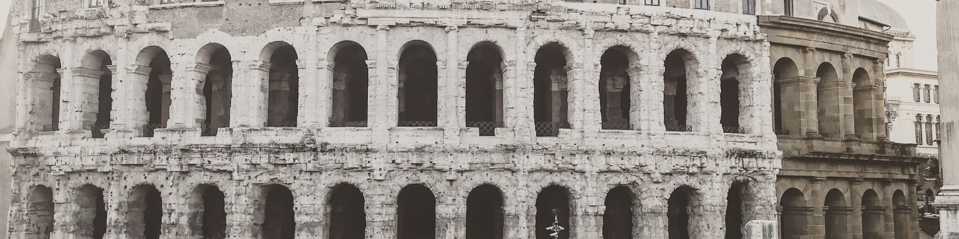 I think this is my favorite building in Rome, the Teatro di Marcello. The bottom portion, which closely resembles the Colosseum, was built in about 13 BC, and are the ruines of an ancient Roman open-air theater. The top, more ‘modern’ portion, was added on in the early 1100’s and is currently the home of some of Rome’s richest citizens.