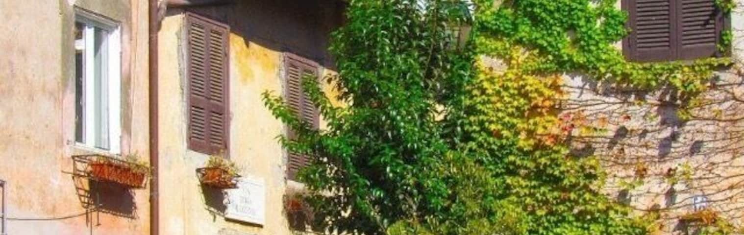 Inside the medieval fortress right outside of the ruins of Ostia Antica is this small #colorful neighborhood.
#green