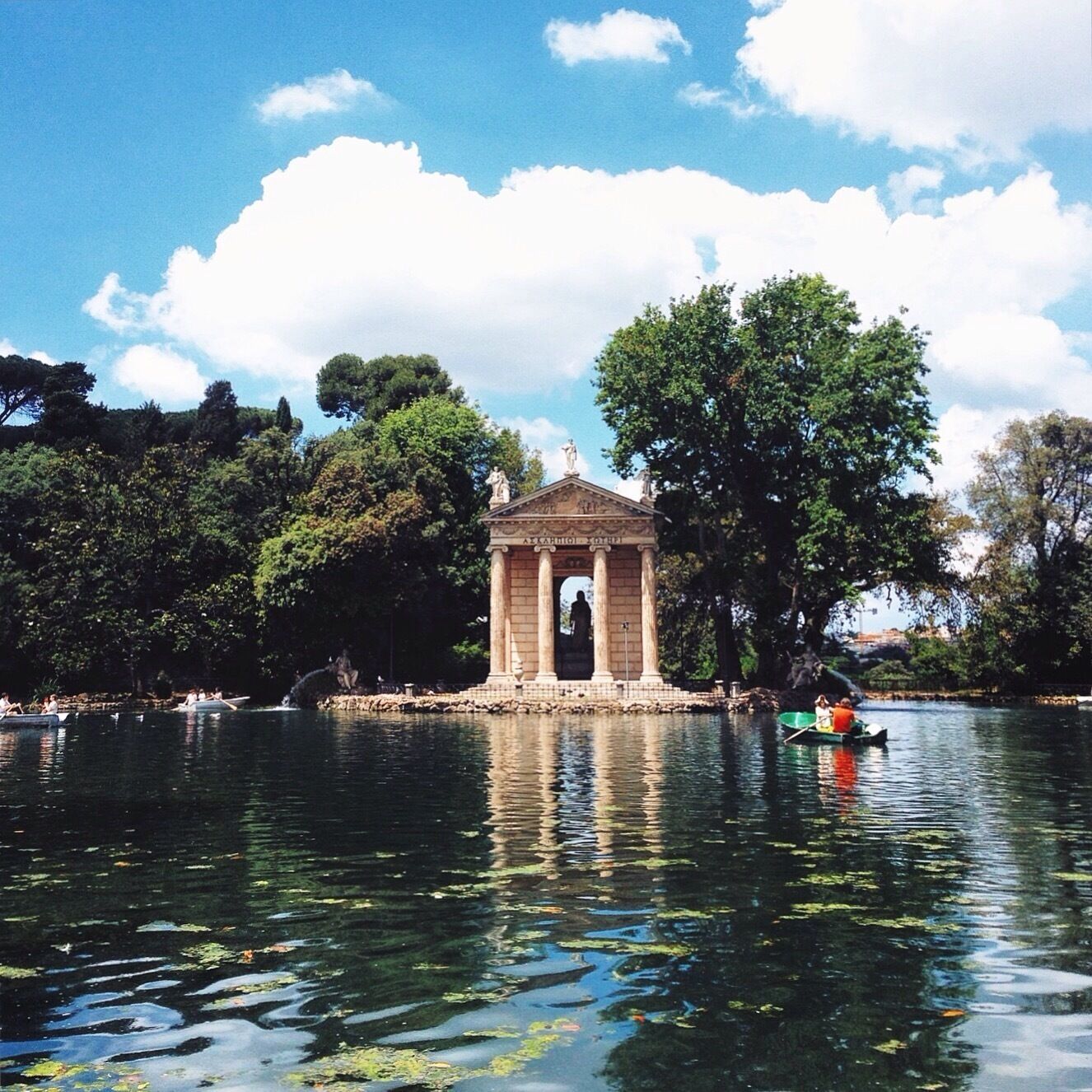 Villa Borghese, Viale Lago @ Roma 