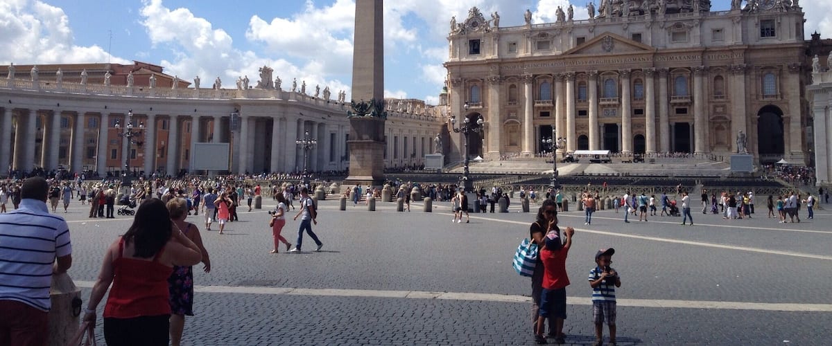 Didn't see the pope :(
