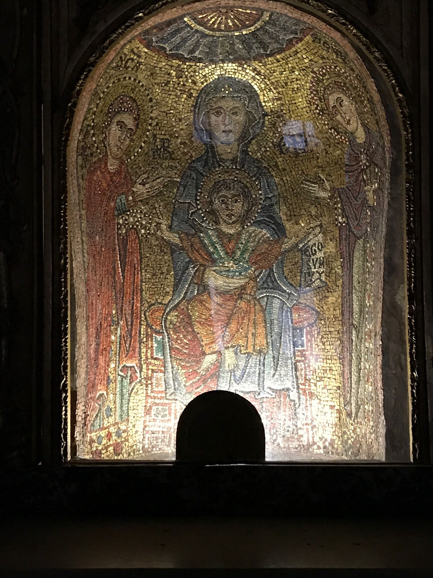 Another mosaic in a side chapel