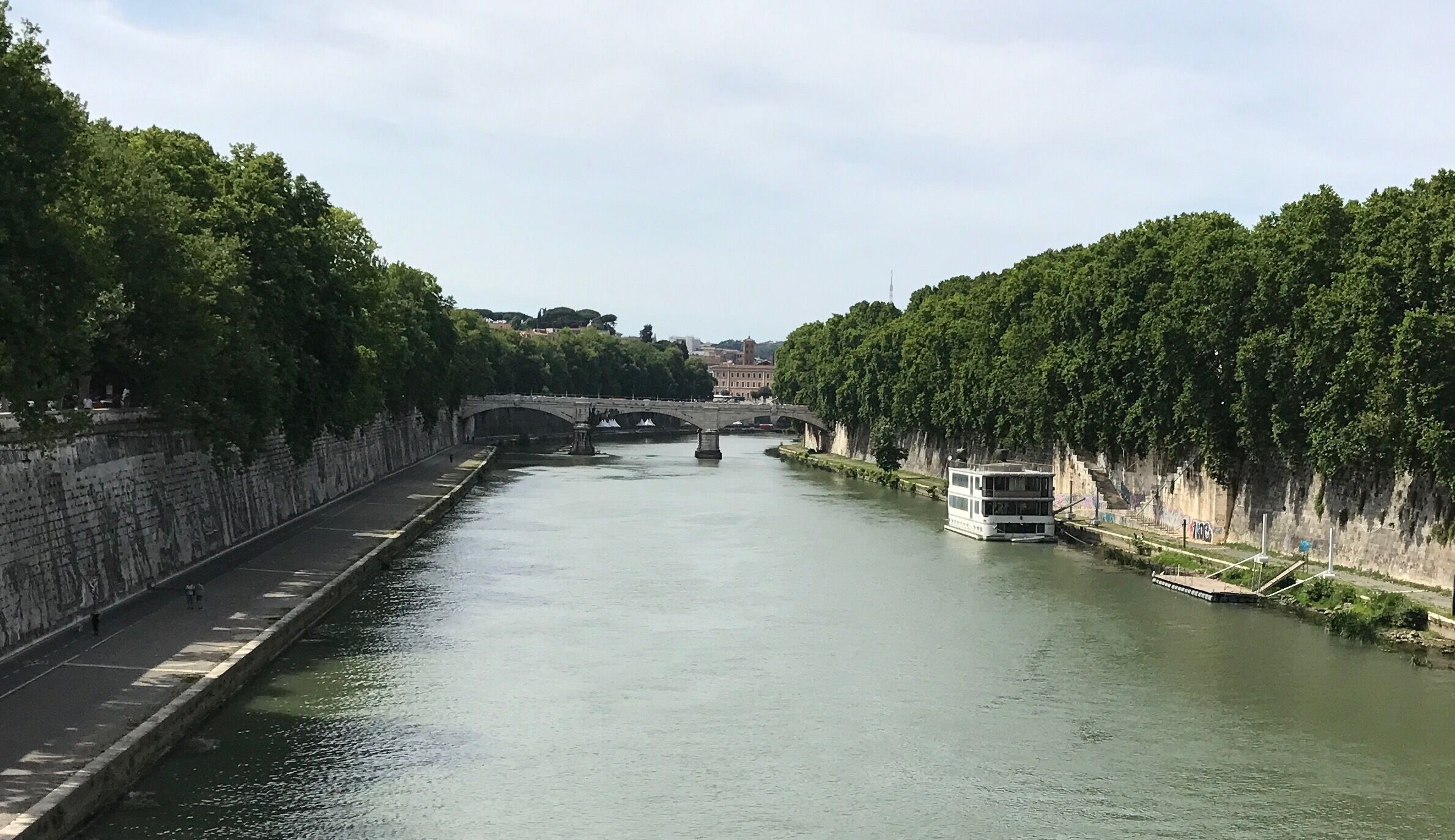 The River Trevere from Ponte Sisto