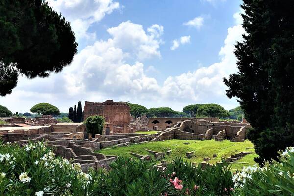 The ruins of Ostia Antica are not as famous as the Colosseum and the Roman Forum but they are no less glorious. You will find the abandoned city along the Tiber to have incredibly preserved mosaic floors, streets and remnants of homes and theatres. A map is a must if you opt to go on your own. #History
