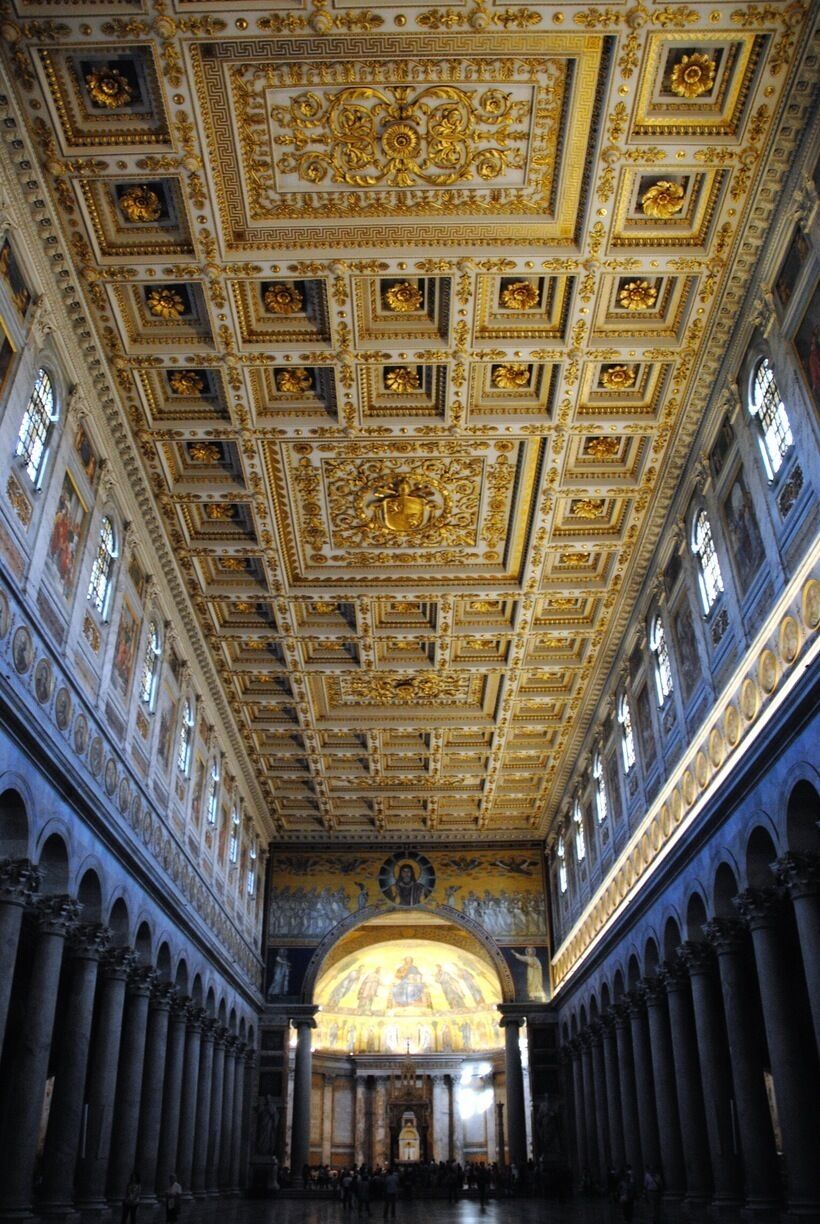 Archbasilica of St. John Lateran. One of the 4 basilicas in Rome. 