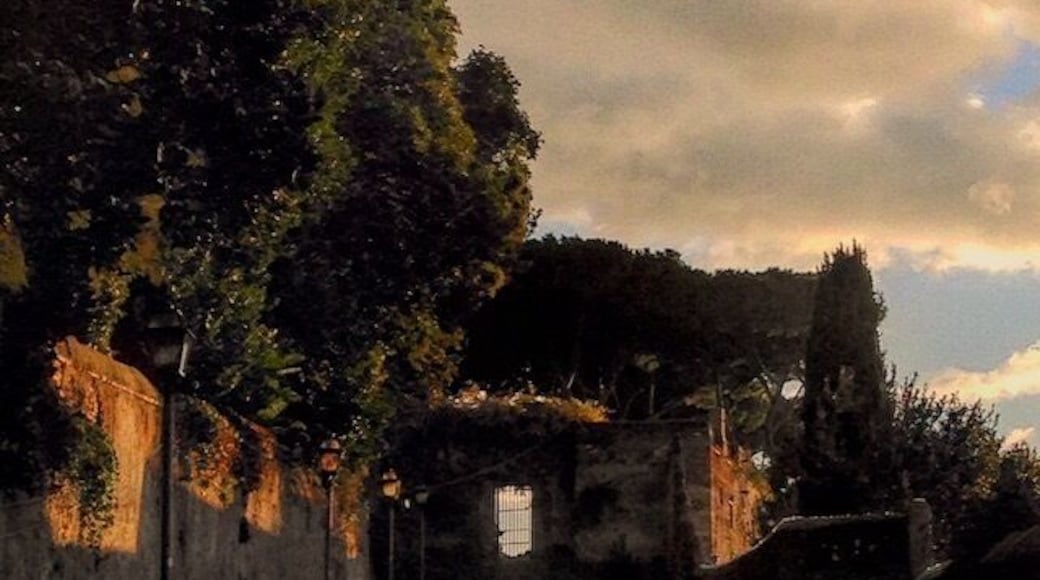 One of the seven hills of Rome. The view of St. Peter's from the top of the Aventine is unbelievable. Especially at sunset when I went today.