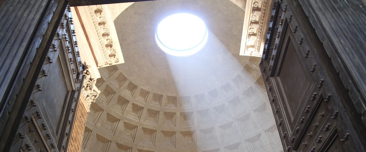 Taken a few ago on my tour of Italy. The photo is just above head height as the place was packed full of tourists